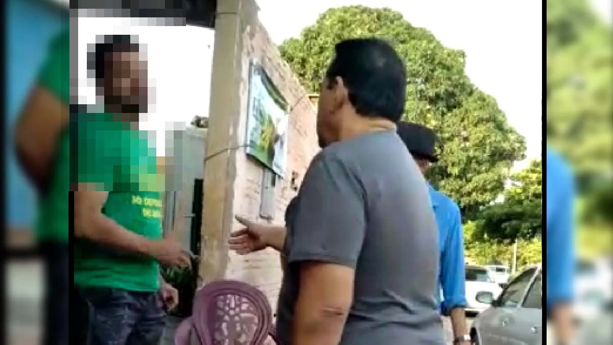 Você está visualizando atualmente Vídeo: Ao pedir voto para cunhada, prefeito toma “bronca” de eleitores em Corumbá