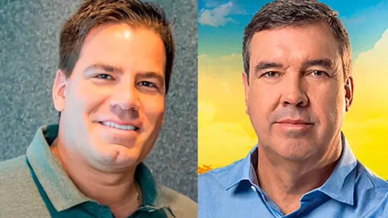 Capitão Contar e Eduardo Riedel aparecem empatados na disputa pelo governo de MS