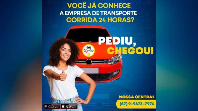 App de transporte urbano chega a Corumbá com foco na segurança e pontualidade