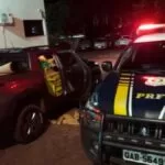 Motorista foge da PRF e abandona veículo com mais de uma tonelada de maconha em MS