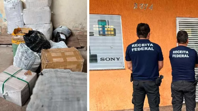 Receita Federal apreende mais de R$ 200 mil em mercadorias no comércio de Corumbá