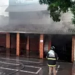 Incêndio em restaurante mobiliza Corpo de Bombeiros de Corumbá