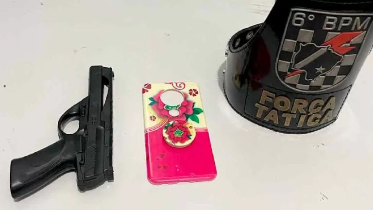 Ladrão é preso após roubar celular na área central de Corumbá