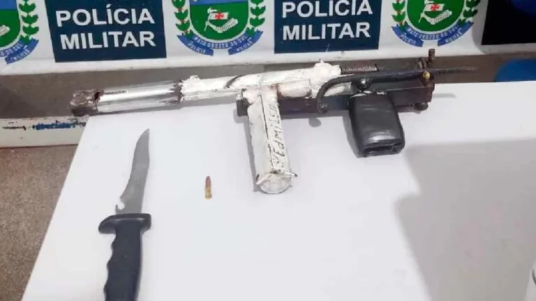 Em abordagem a suspeito, PM aprende arma de fogo artesanal em Corumbá