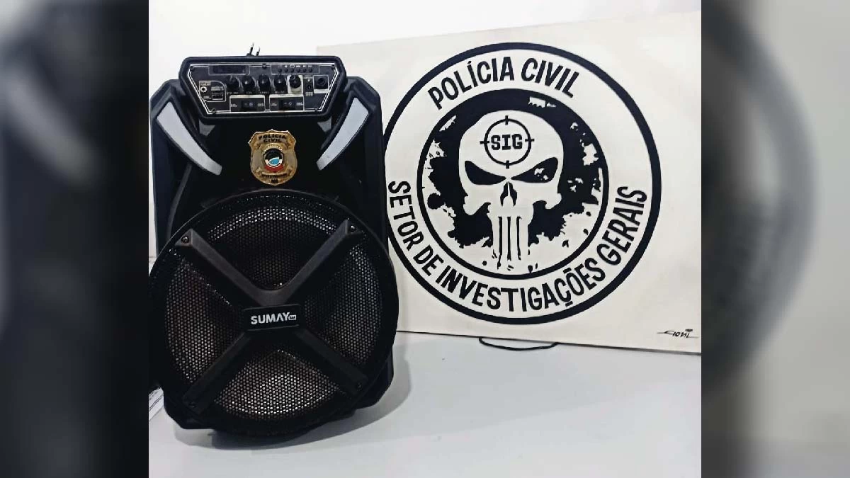 Você está visualizando atualmente Polícia Civil recupera caixa de som furtada há um ano