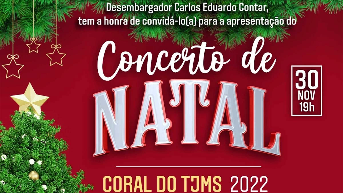 Leia mais sobre o artigo Poder Judiciário Estadual promove 2ª edição do Concerto de Natal na Comarca de Corumbá