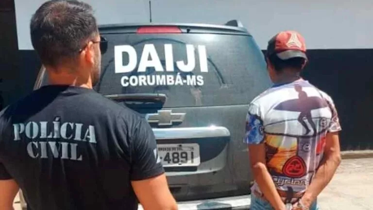 Homem é preso pela DAIJI de Corumbá acusado de estuprar criança de 10 anos