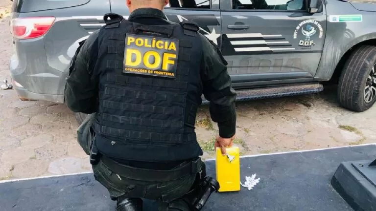 DOF prende homem com 1KG de cocaína no Maria Leite