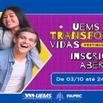 Inscrições para o Vestibular da UEMS seguem abertas até 24 de novembro