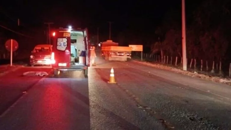 Homem morre após ser atropelado por motocicleta próximo a Agesa