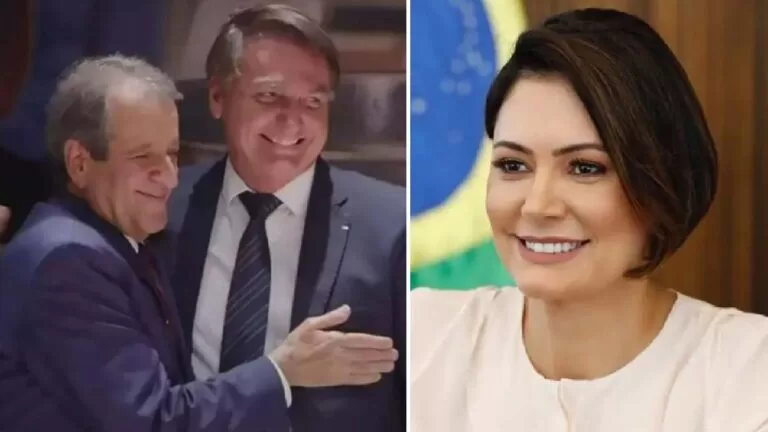 Com medo de ser preso, Bolsoraro teria feito pedido a Costa Neto para “cuidar de Michele”