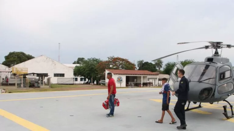 Adolescente cai do cavalo e é resgatado pela Marinha na região do Taquari