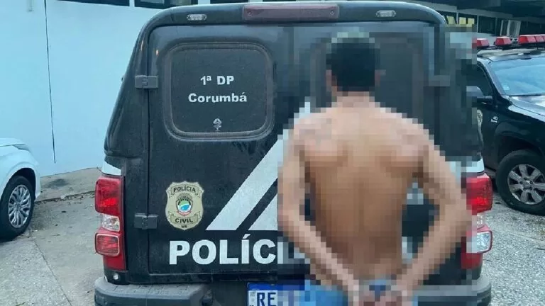 Polícia Civil prende autor de latrocínio cometido contra idoso na parte alta de Corumbá