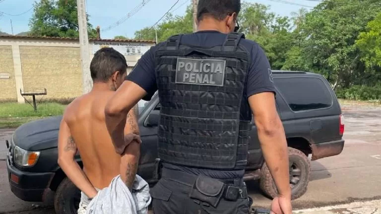 Condenado por roubo e receptação rompe tornozeleira e acaba preso pela Polícia Penal