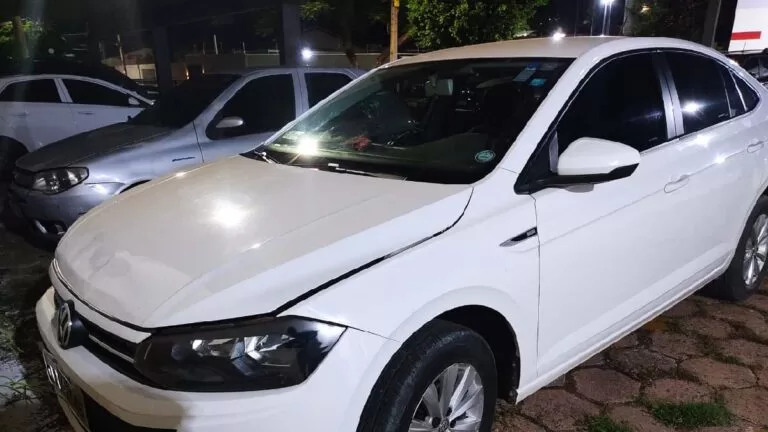 PM recupera veículo com busca e apreensão no bairro Nova Corumbá