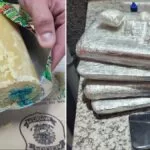 Bolivianos são flagrados pela Receita Federal com droga escondida em latas de energético