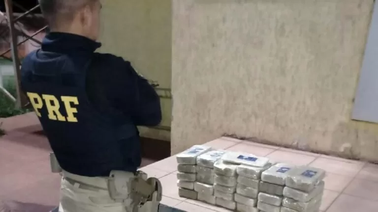 Bolivianos são flagrados com carga de cocaína escondia em espigas de milho na BR-262