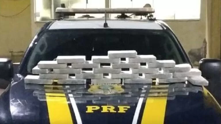 Nove pessoas são presas e mais de 30 Kg de cocaína apreendida pela PRF em Corumbá