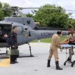 Após cair de cavalo homem é resgatado pela Marinha em fazenda no Pantanal