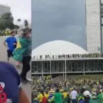 “Aqui é Pantanal Mato Grosso do Sul, vamos invadir essa p…” diz golpista em Brasília