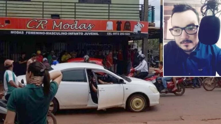 Jornalista paraguaio é executado a tiros na fronteira com MS