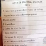 Sem Kit Escolar, pais denunciam escola por exigir lista de materiais a crianças em Corumbá