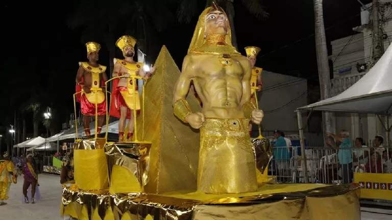 Os Mistérios do Egito foi aposta da Marquês de Sapucaí