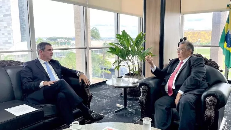 Governador e Ministro da Justiça se reúnem para discutir questões de segurança de MS