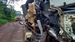 Leia mais sobre o artigo Colisão entre caminhões deixa adolescente de 15 anos ferido na BR-262