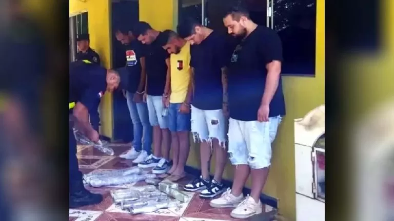 Brasileiros são presos com armamento de guerra na fronteira do Paraguai com MS