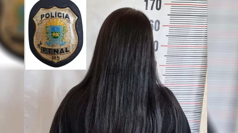 Polícia Penal captura foragida com dois mandados de prisão no Centro de Corumbá