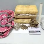 Força Tática prende mulher com tabletes de maconha dentro de mochila em Corumbá