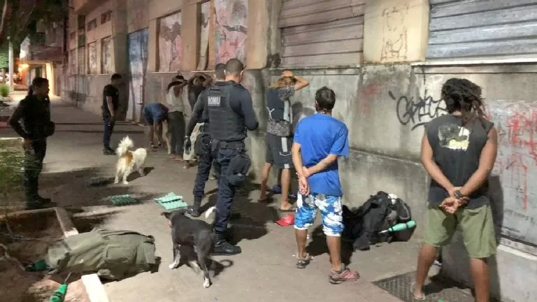 Ação de forças de segurança reprime prática de delitos na região central de Corumbá