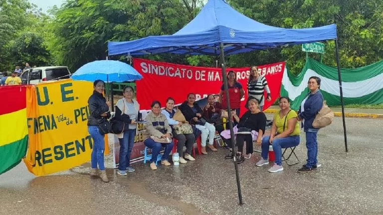 Manifestação de Professores bolivianos volta a fechar fronteira com o Brasil