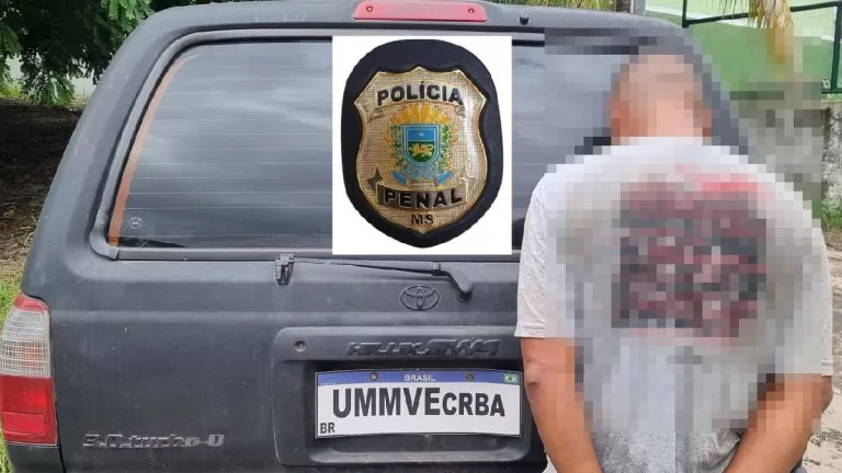 Condenado por tráfico é preso por descumprir regras do monitoramento eletrônico