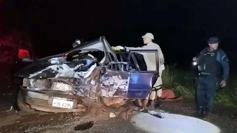 Acidente entre dois veículos na MS-157 provoca duas mortes e deixa sete feridos