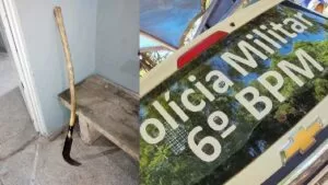 Leia mais sobre o artigo Homem é preso após ameaçar vizinhos com foice em Corumbá