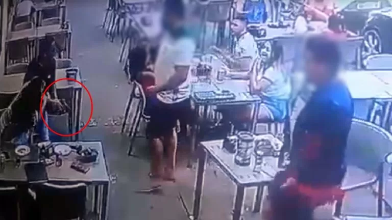 Vídeo mostra discussão e disparos em bar no centro de Corumbá