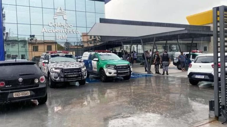 Ataque em escola particular de Manaus deixa três pessoas feridas