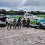 Em fiscalização no Rio Paraguai PMA e PF apreendem embarcações usadas em pesca ilegal