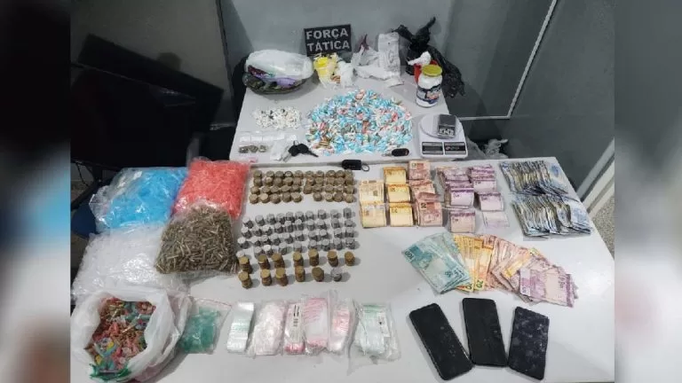 Força Tática flagra tráfico de drogas em apartamento na parte alta de Corumbá