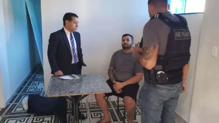 Polícia Federal e Senad capturam líder de facção criminosa do RN no Paraguai