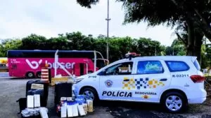 Leia mais sobre o artigo Motorista é preso com drogas em ônibus que saiu de Campo Grande