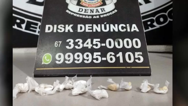 Em Campo Grande Polícia Civil prende mulher pela 5ª vez por tráfico de drogas