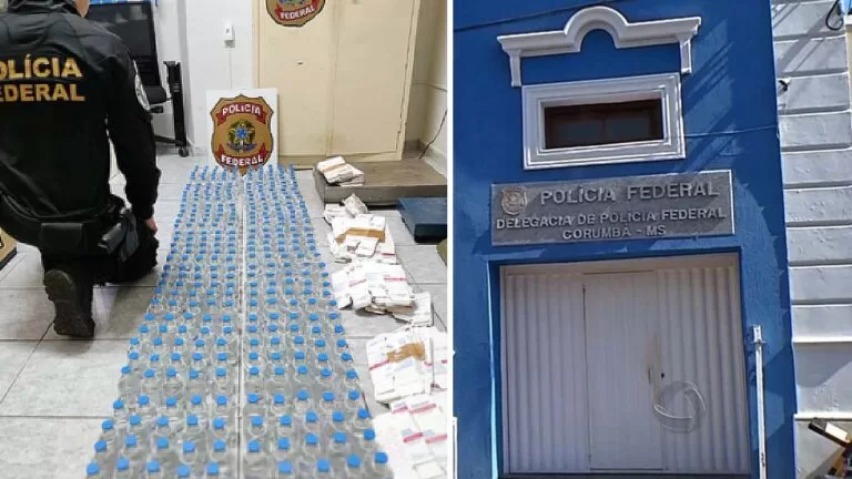 PF apreende 348 frascos de medicamentos contrabandeados em Corumbá