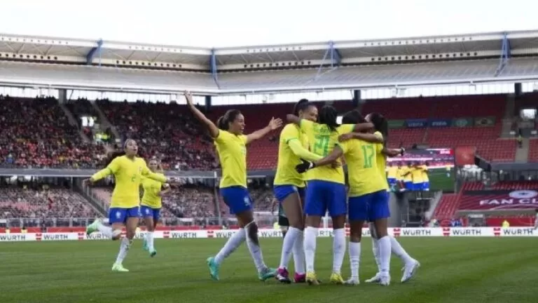 Futebol feminino: Brasil vence Alemanha em último amistoso antes da Copa do Mundo