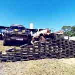 Homem é preso na Estrada Parque quando tentava atravessar balsa com 130 Kg de Cocaína