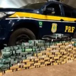 Polícia Rodoviária Federal apreende 124 kg de cocaína em caminhão