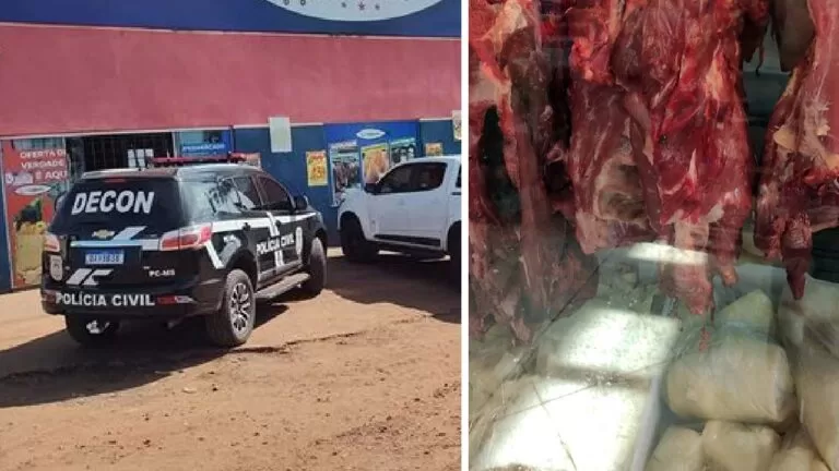 Supermercado é interditado por vender carne podre em Campo Grande