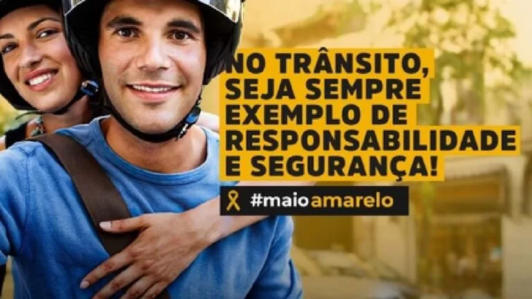 Câmara Municipal participa de ações educativas no Maio Amarelo